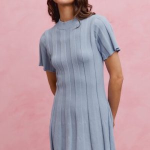 rib_short_sleeves_sweater_knit_mini_dress