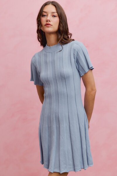 rib_short_sleeves_sweater_knit_mini_dress